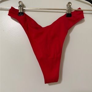 Victoria’s Secret PINK red thong panty